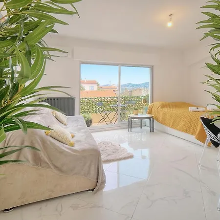Studio Lumineux 200 M Des Plages A0B192 Cannes Exterior foto