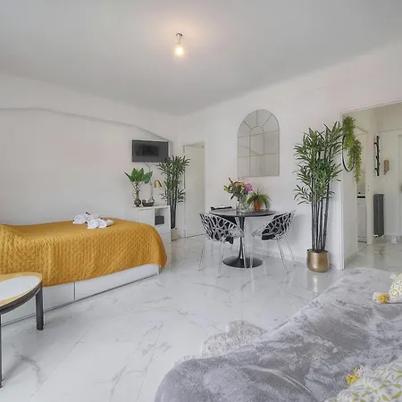 Studio Lumineux 200 M Des Plages A0B192 Cannes Exterior foto